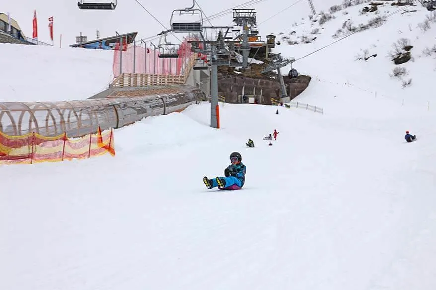 Trubsee Snow Park - sledding and beginner's ski slopes near hotel