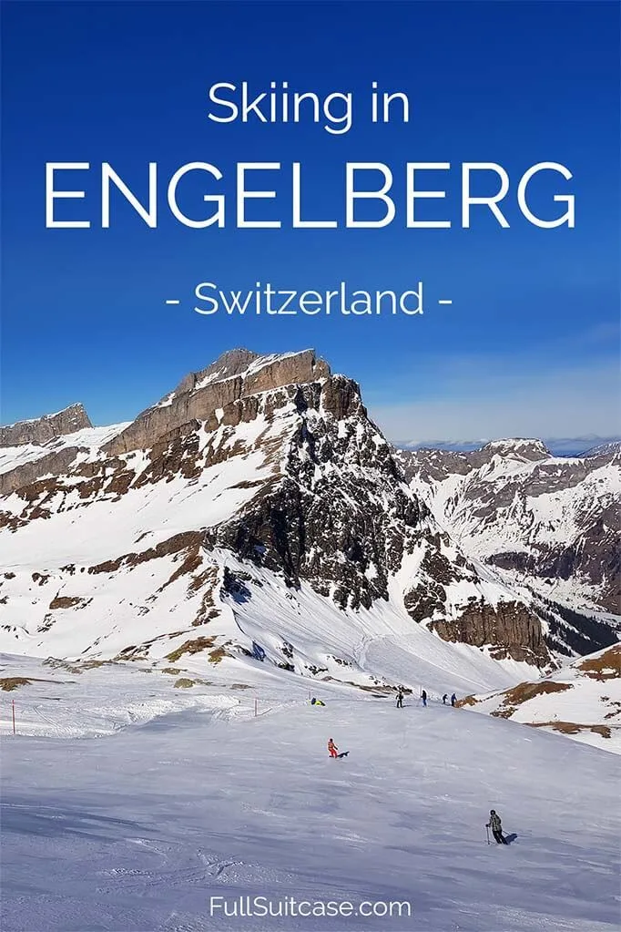 Winter activities and complete guide to skiing in Engelberg in Switzerland