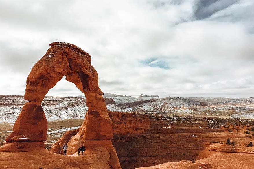 Arches National Park in November