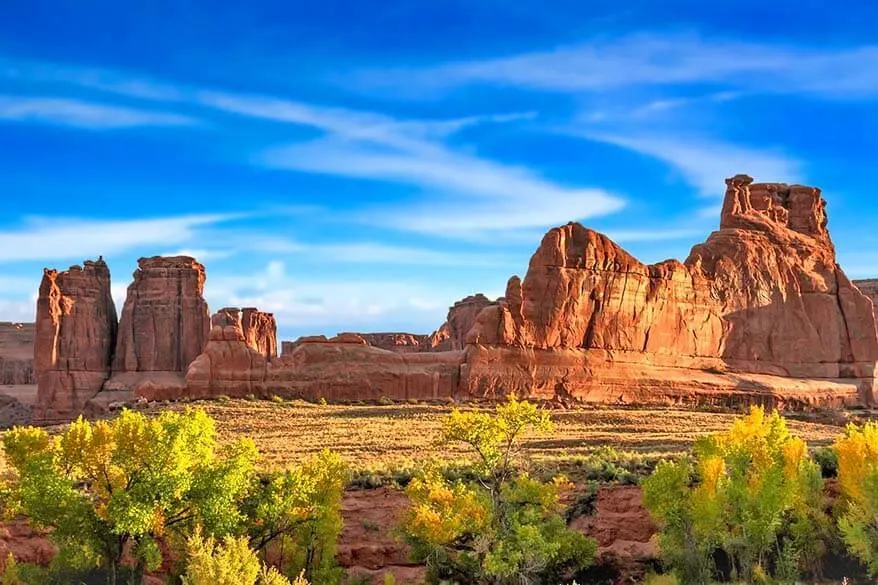 Arches National Park in October