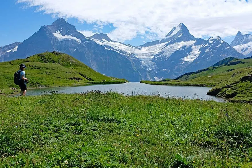 Bachalpsee Lake - one of the best short hikes in Grindelwald