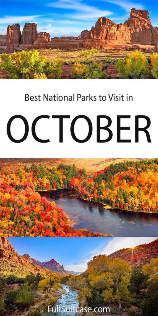 15 Amazing USA National Parks to Visit in October 2024 (+Info & Tips)