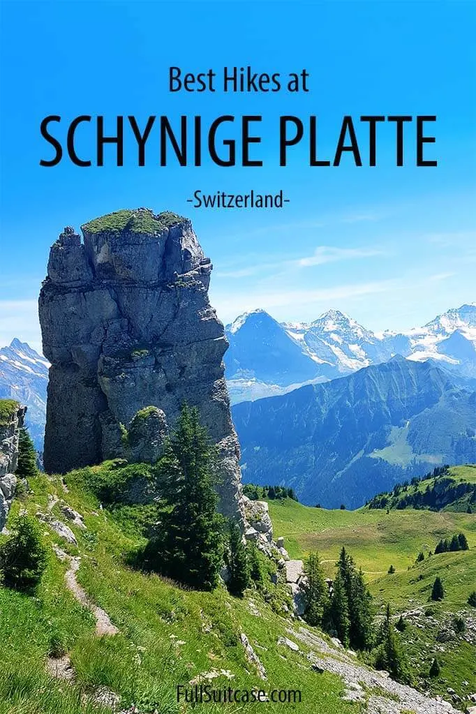Best hikes at Schynige Platte Switzerland