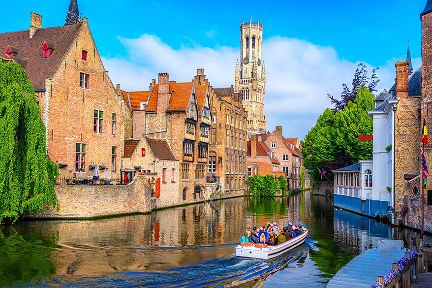 Bruges en Belgique - une excursion d'une journée populaire au départ d'Amsterdam