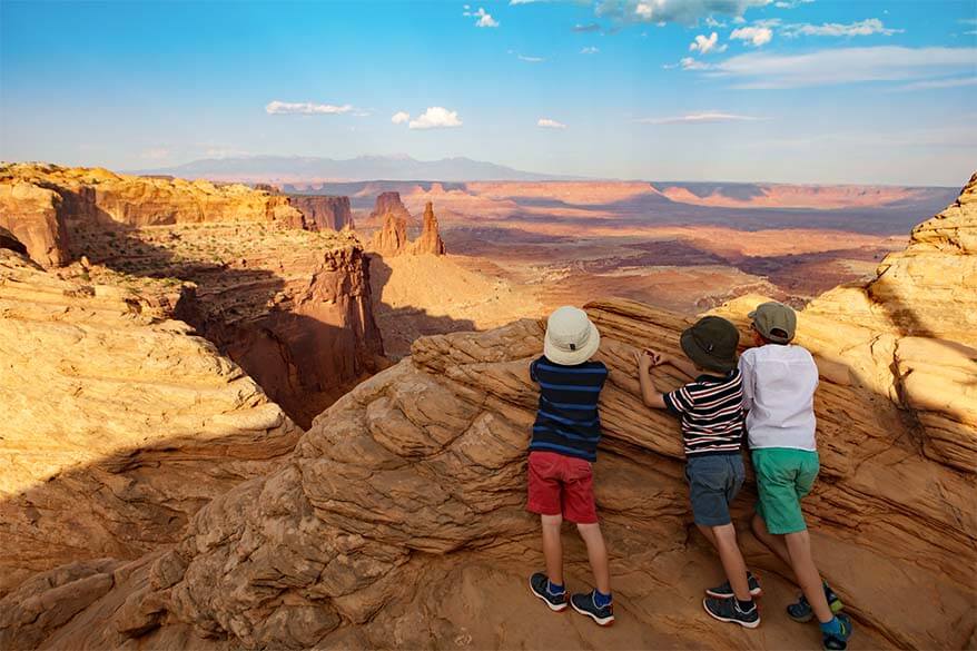 Canyonlands National Park with kids