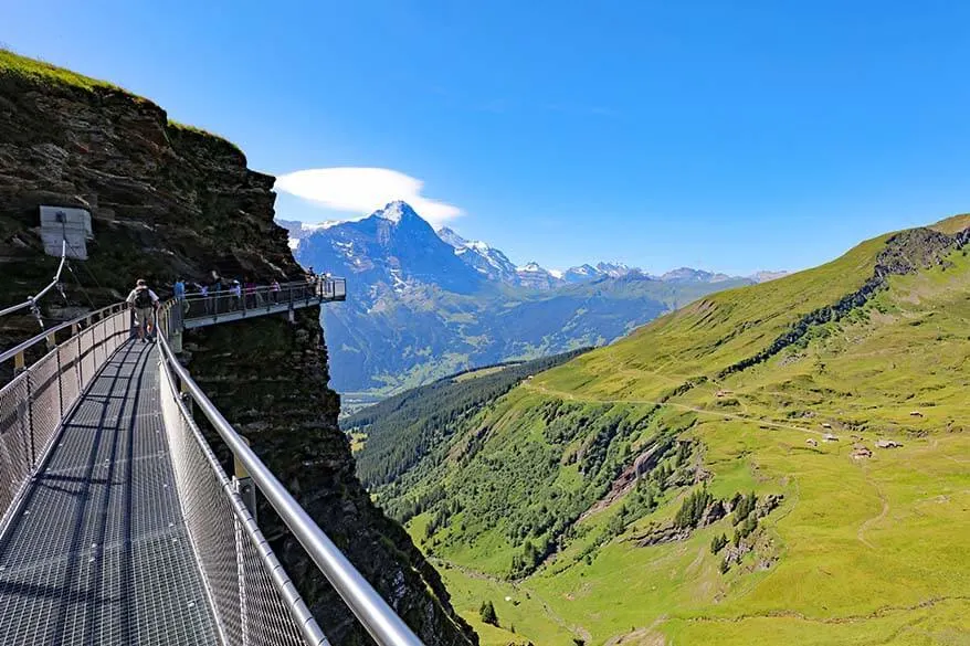 First Cliff Walk in Switzerland