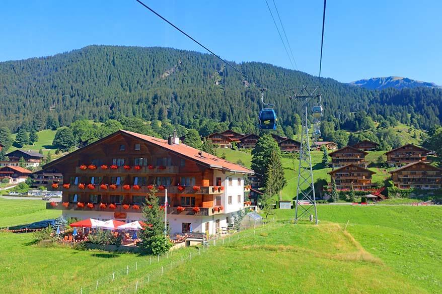 Grindelwald First cable car