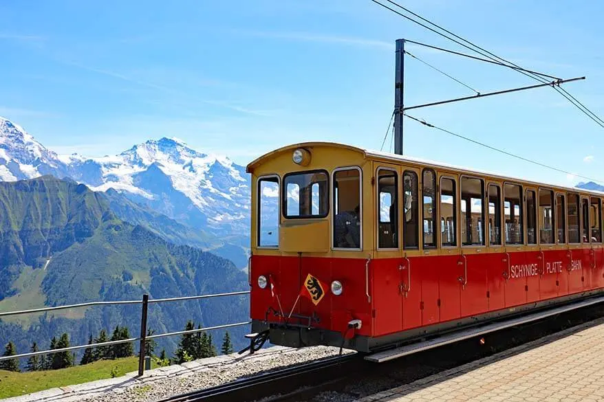 Historic train - Schynige Platte railway