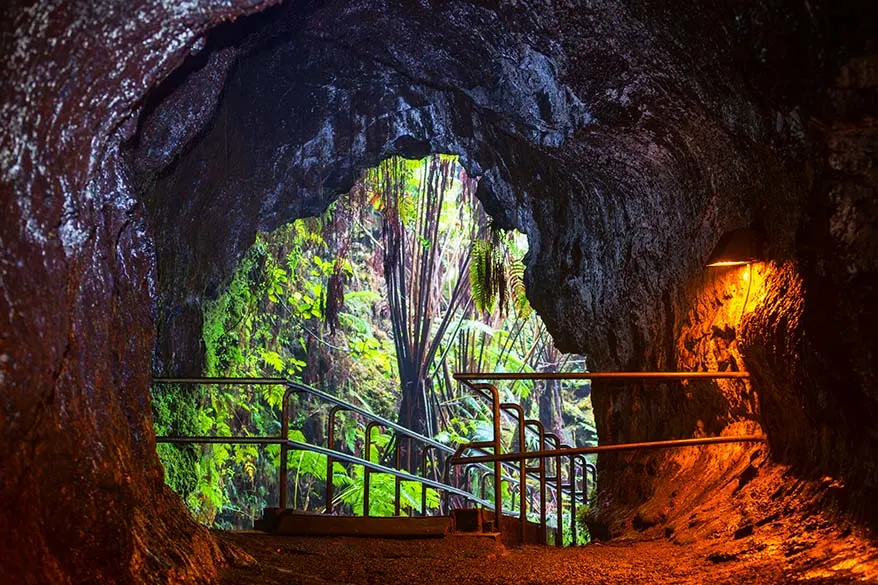 Lava Tube at Hawaii Volcanoes National Park