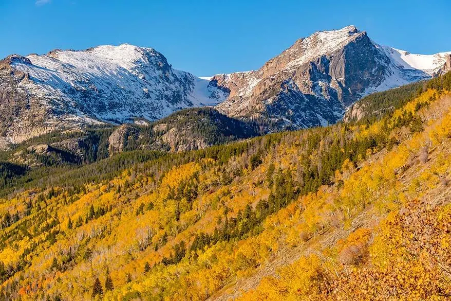 Rocky Mountain National Park in September