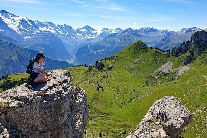 Views from Oberberghorn - Panorama Hike in Schynige Platte