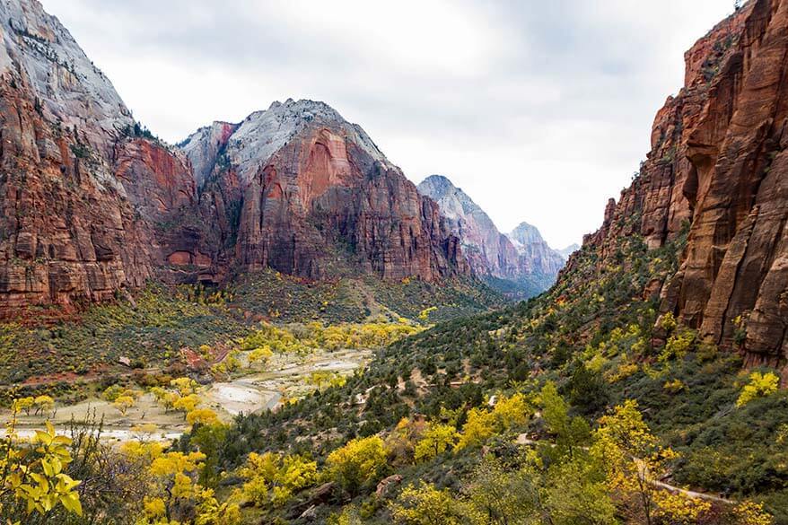 Zion in November