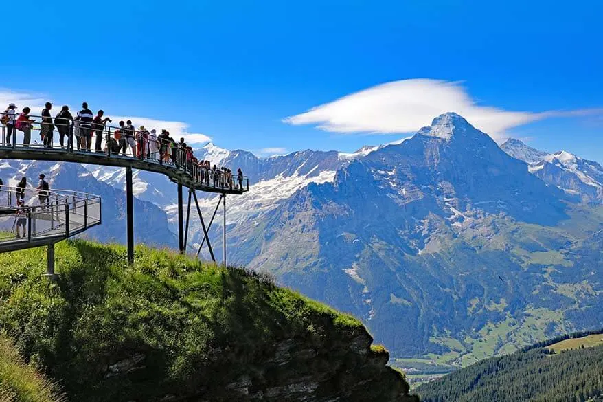 Best things to do in Grindelwald First - First Cliff Walk