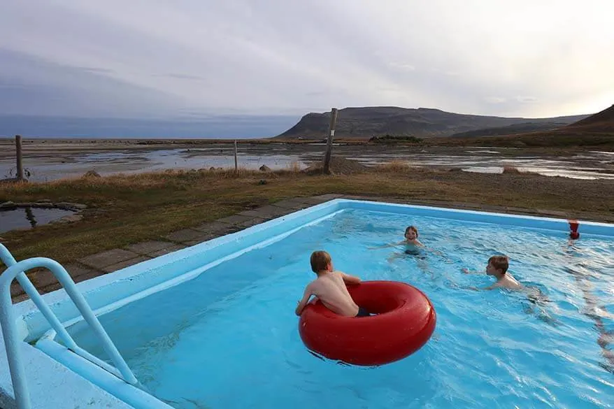 Birkimelur Swimming Pool in Iceland