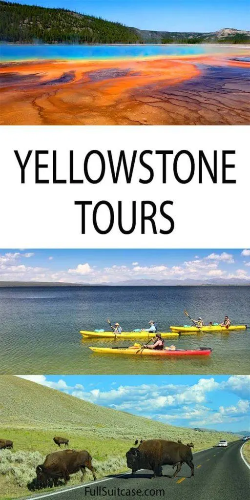 Day trips and multi day tours in Yellowstone National Park