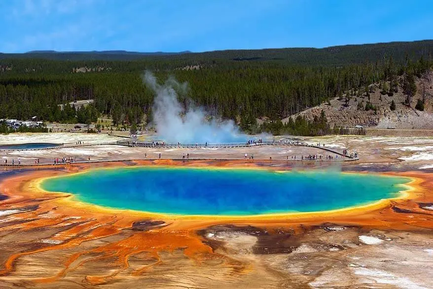 Grand Prismatic Spring Overlook