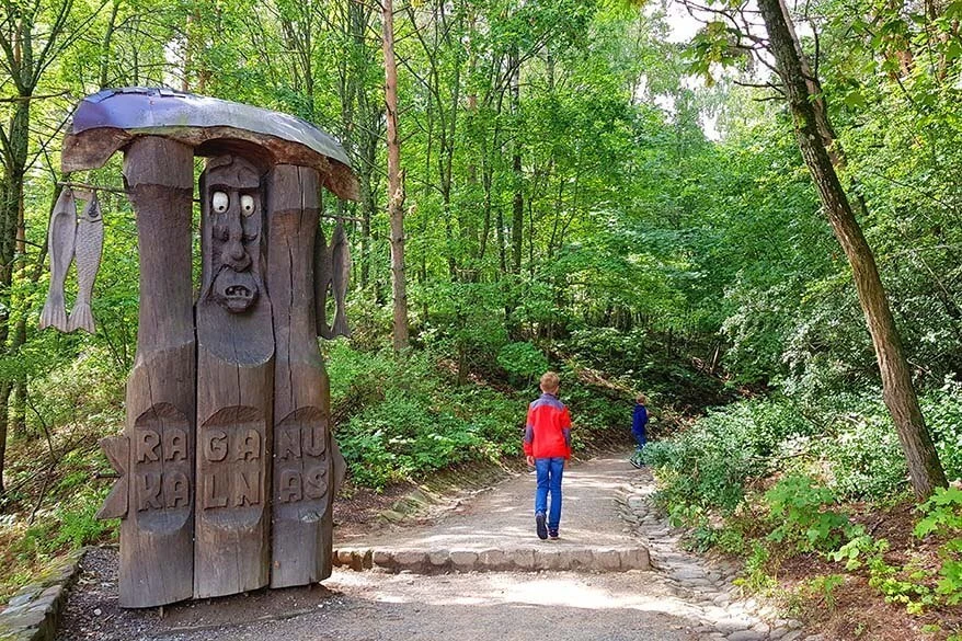 Hill of Witches is one of the most popular places to see in the Curonian Spit
