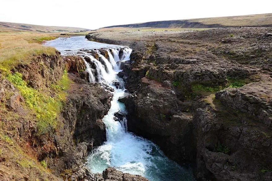 Kolugljufur Canyon