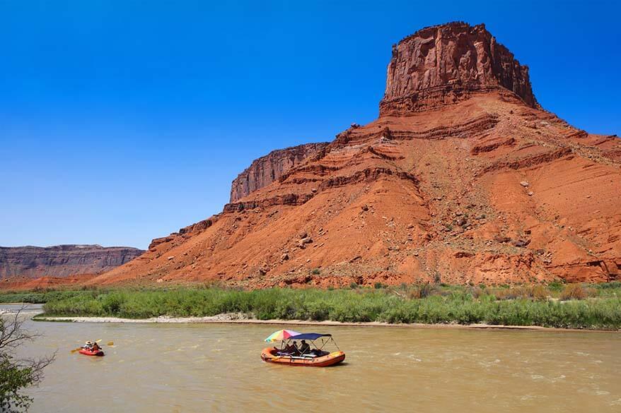 Moab rafting trip