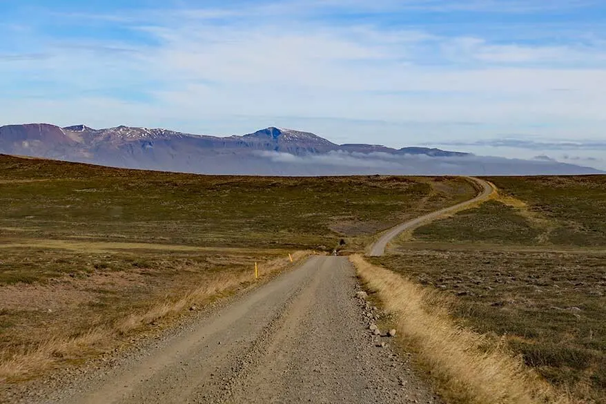 Road 717 in Iceland