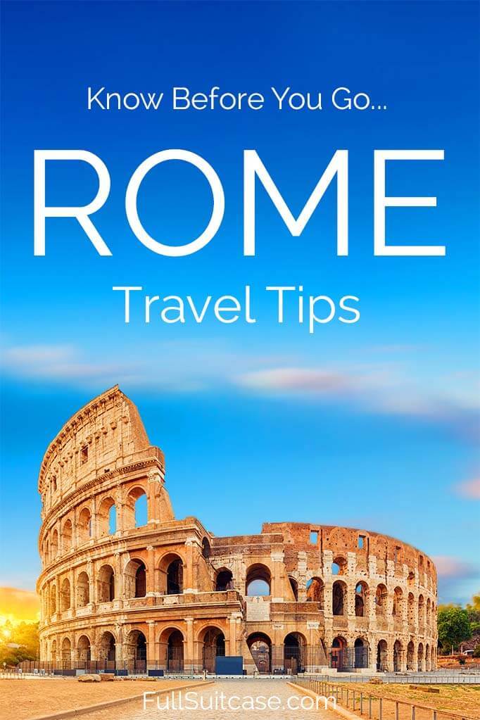 tips trip rome