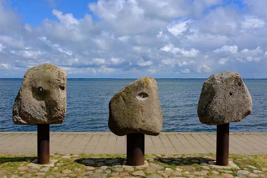Stone Sculpture Park in Juodkrante - Curonian Spit, Lithuania