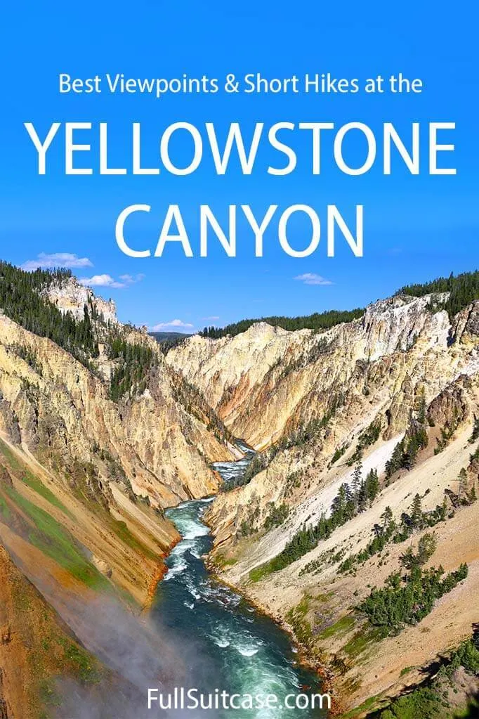 Best tings to do at the Grand Canyon of the Yellowstone