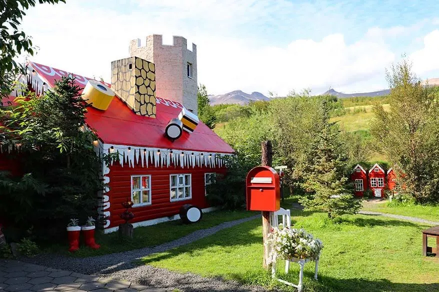 Christmas House near Akureyri in Iceland