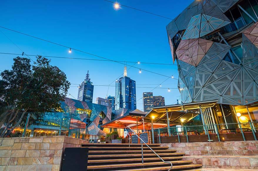 Federation Square in Melbourne