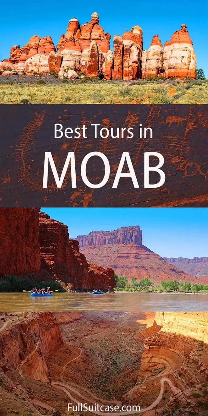 Fun day trips, excursions, and organized tours in Moab Utah