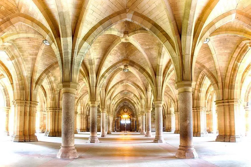 Glasgow University Cloisters