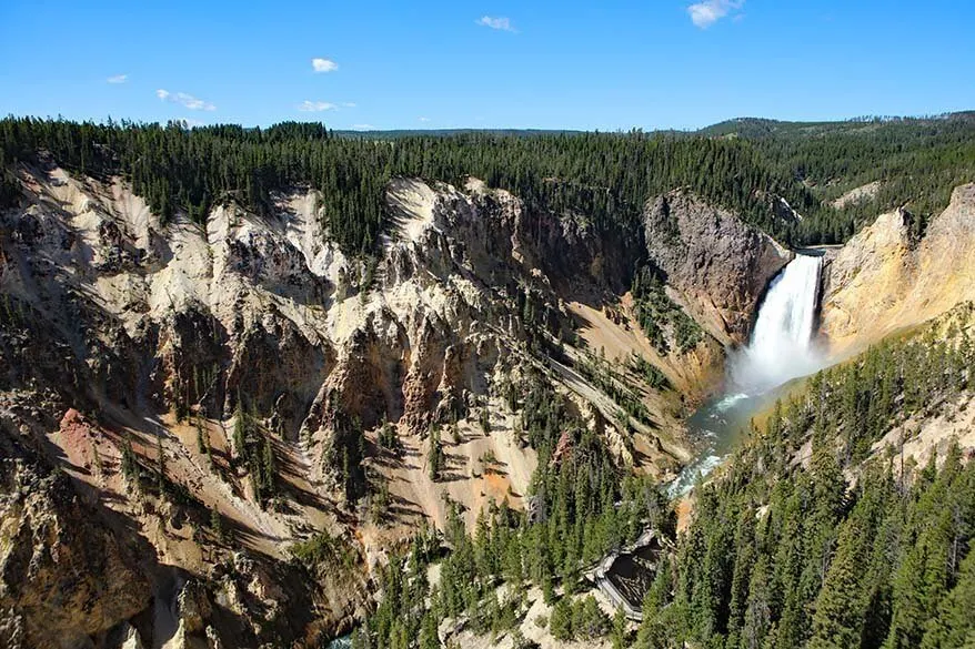 Grand View Point at the Yellowstone Canyon