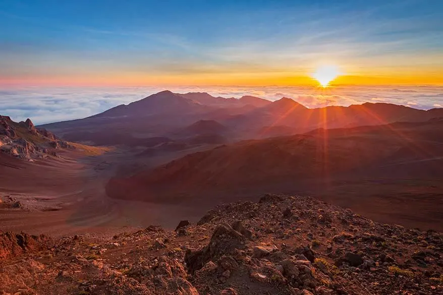 Haleakala sunrise - must see when visiting Maui Hawaii