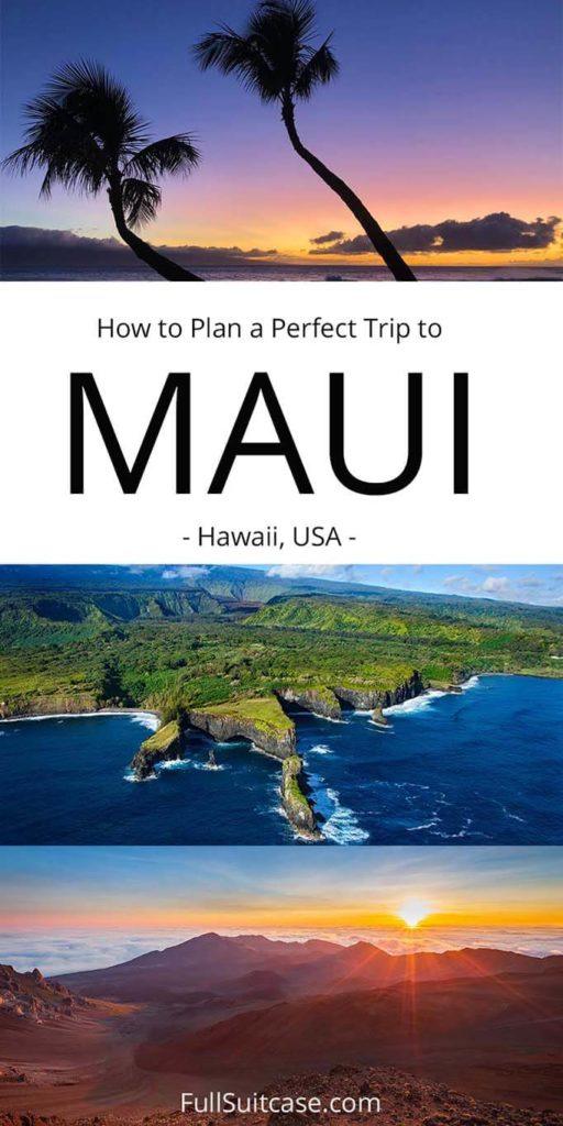 Maui Itinerary Ideas for 1 to 7 Days (+Planning Tips) Hawaii, USA