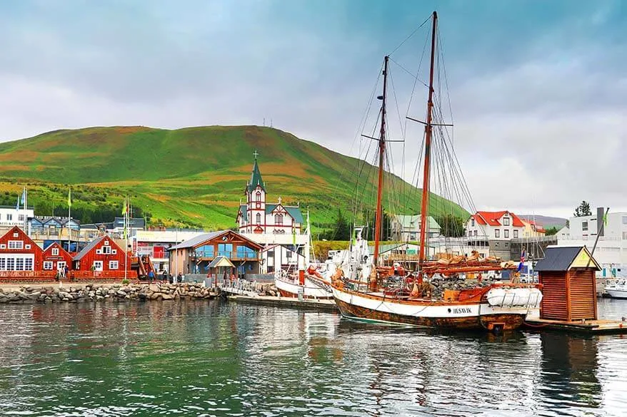 Husavik - the best town to visit in Myvatn area in Iceland