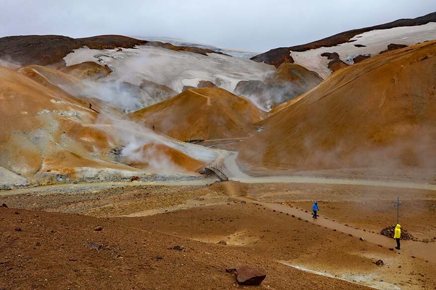 Hveradalir geothermal area