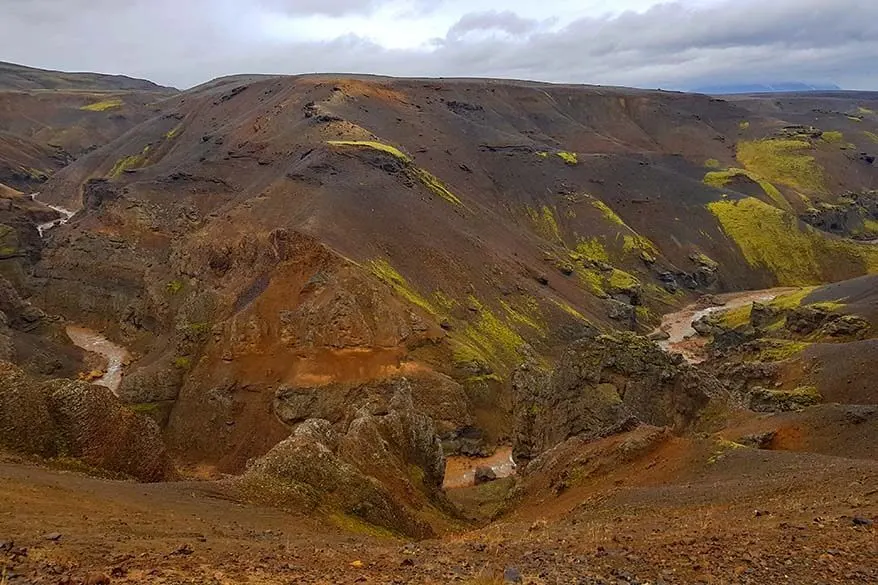 Iceland highlands near Kerlingarfjoll Mountain Resort