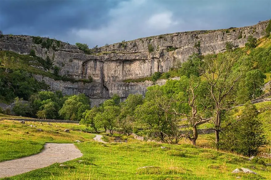 Malham Cove in Yorkshire