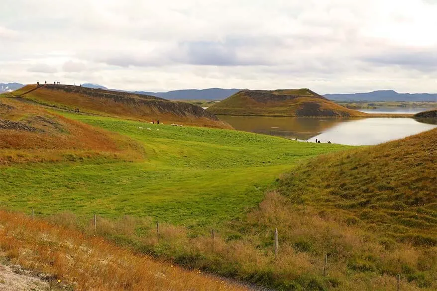 Myvatn Lake in Iceland