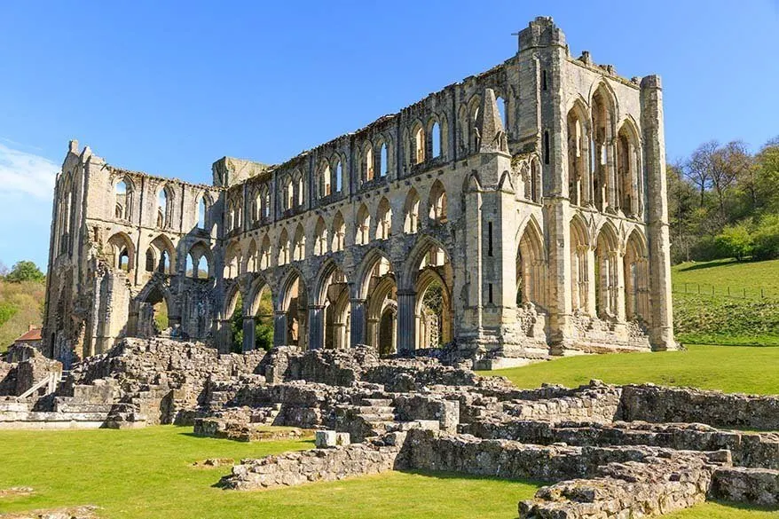 Rievaulx Abbey in Yorkshire