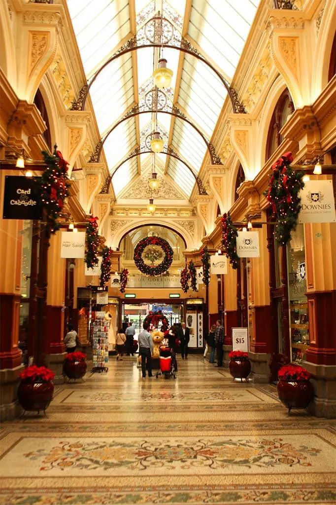 Royal Arcade in Melbourne