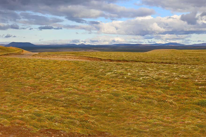 Scenery along Road 862 in North Iceland