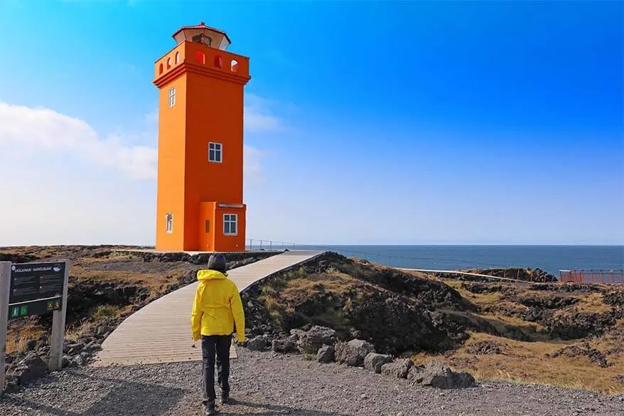 Svortuloft Lighthouse in Iceland