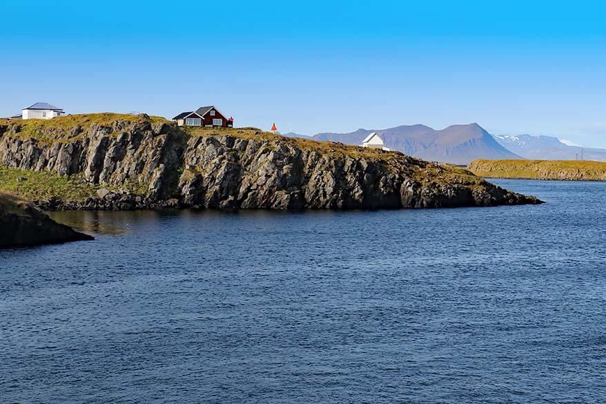 West Iceland scenery from the Westfjords Ferry Baldur