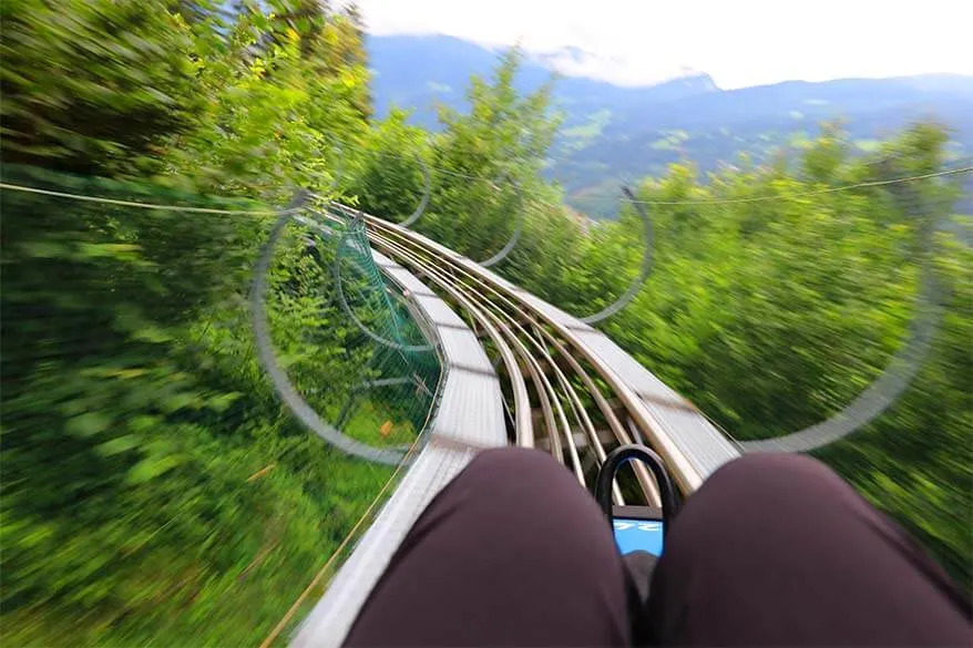 Arena Coaster - Alpine toboggan run in Zillertal