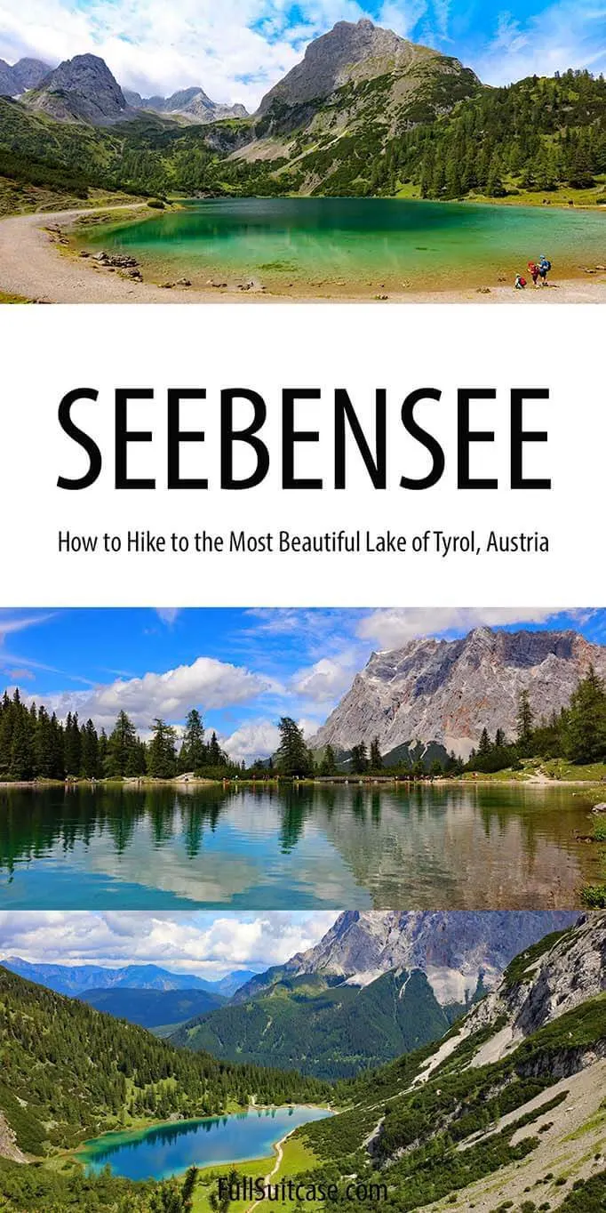 Complete guide to Seebensee hike in Austrian Tyrol