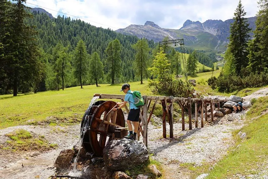 Educational Nature Trail at Schlick 2000 in Stubai