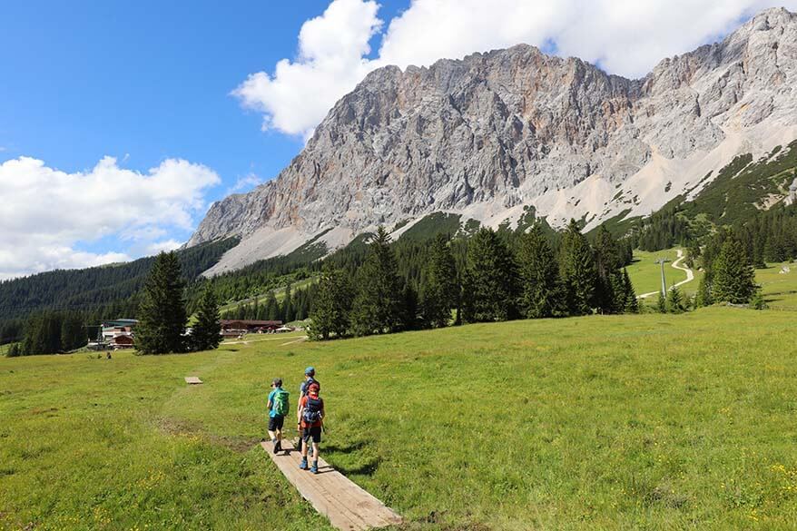 Hiking in Ehrwald, Austria