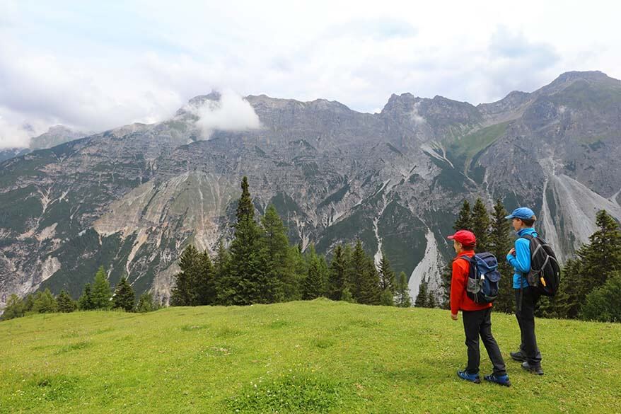 Hiking in Elfer, Stubai