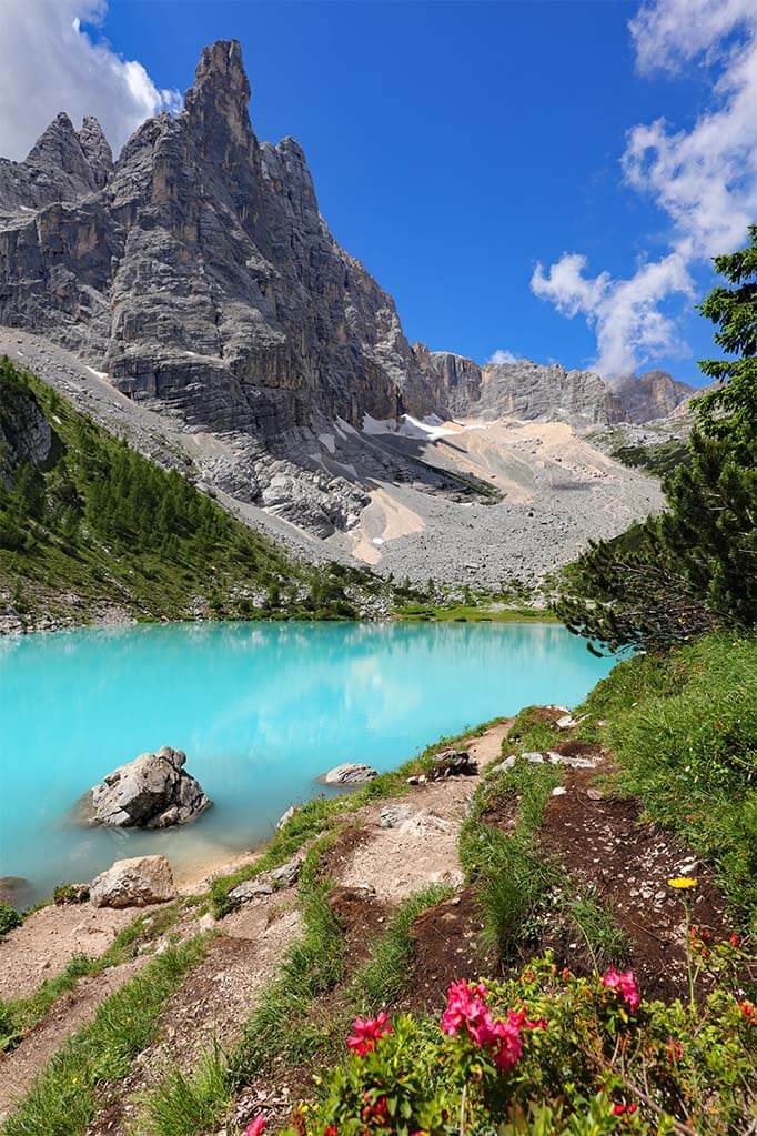 Lake Sorapis Italy